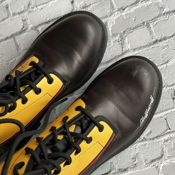 HARRY POTTER | Hufflepuff themed lace up boots - Picture 6 of 12
